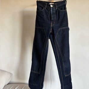 JESSE KAMM PATCHFRONT HANDY IN DARK BLUE JAPANESE DENIM 0